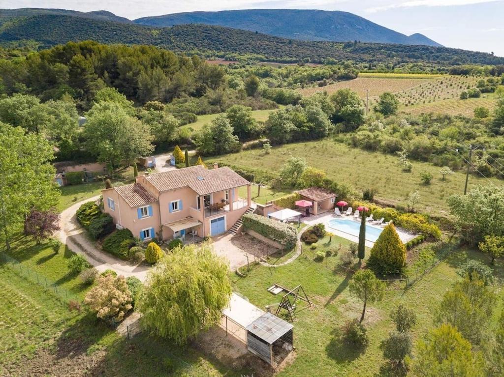 Le Mas Du Miel D'Or, 12 Pers, Au Coeur Du Luberon, Air-Conditionne, Piscine, Propriete De 5000 M2 Villa Villars  Exteriör bild